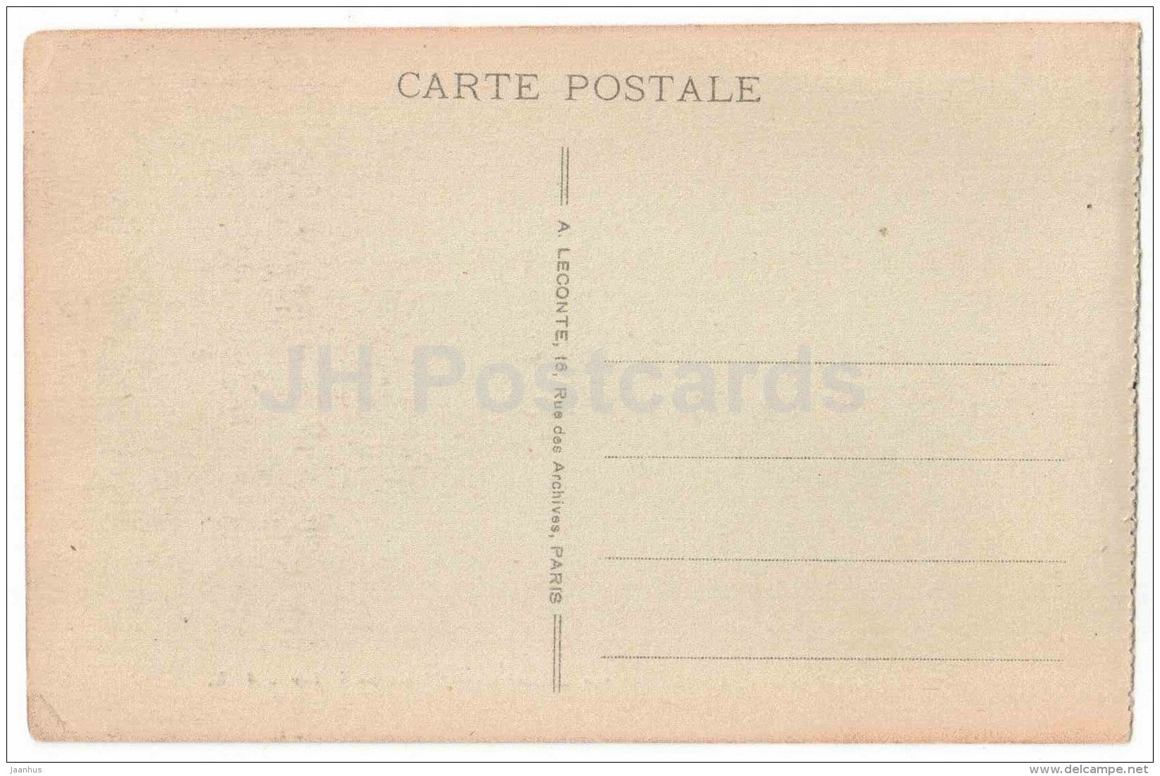 Tombeau du Soldat Inconnu - Tomb of the Unknown soldier - 3 - Paris - France - unused - JH Postcards