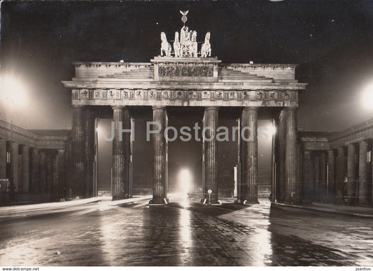 Berlin - Branderburger Tor - Germany - unused - JH Postcards