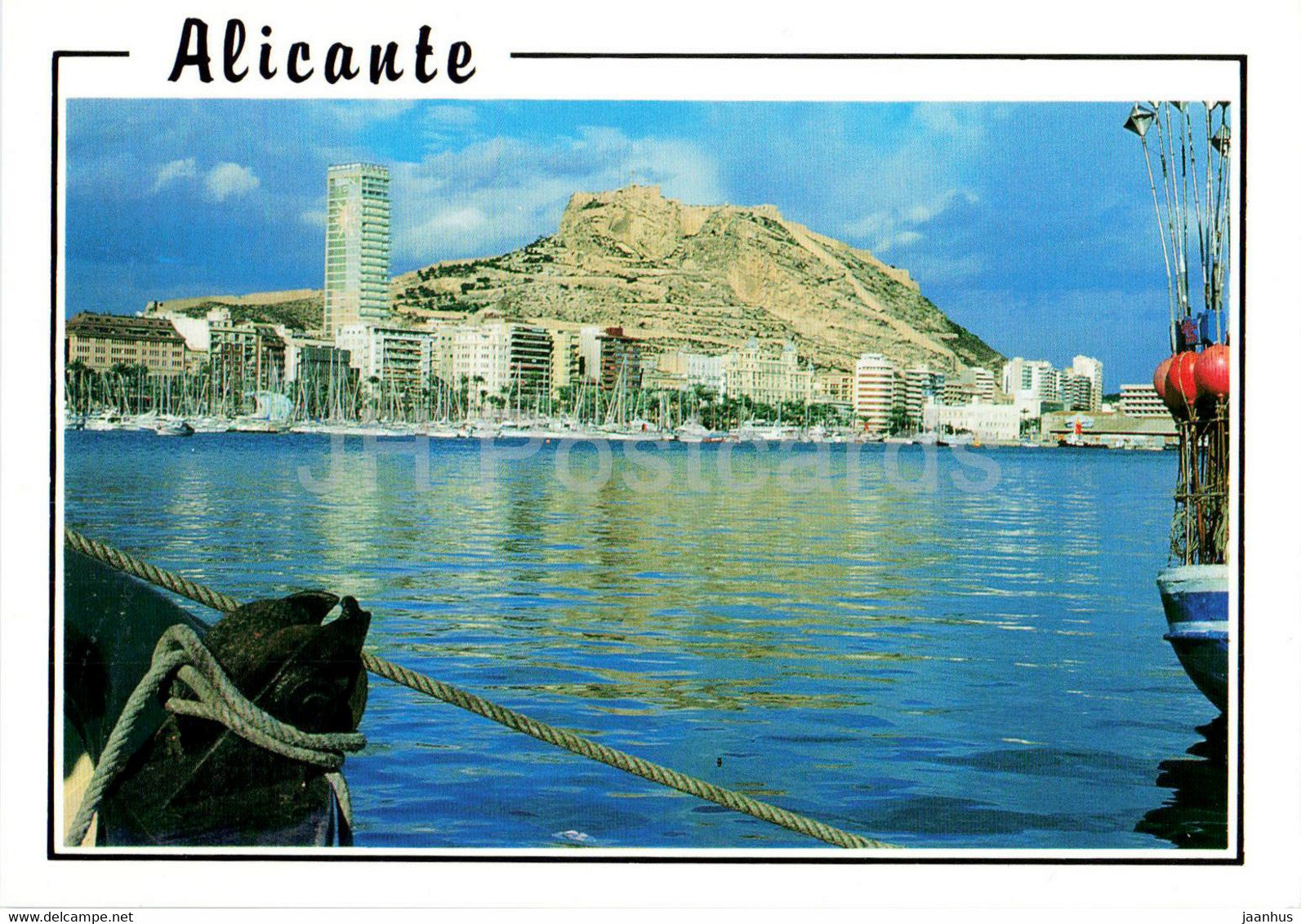 Alicante - Vista Parcial - 526 - Spain - unused - JH Postcards