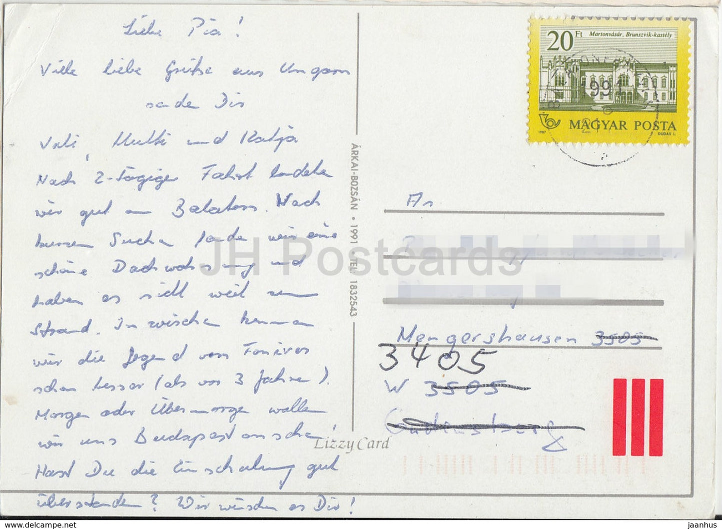 Balaton - bateau à voile - 1991 - Hongrie - d'occasion