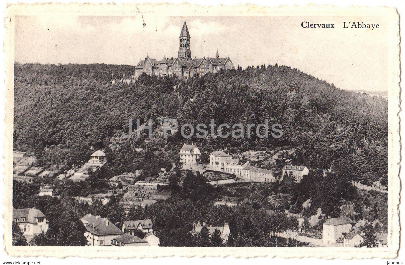 Clervaux - L'Abbaye - Pierre Kanser - 262 - old postcard - 1949 - Luxembourg - used - JH Postcards
