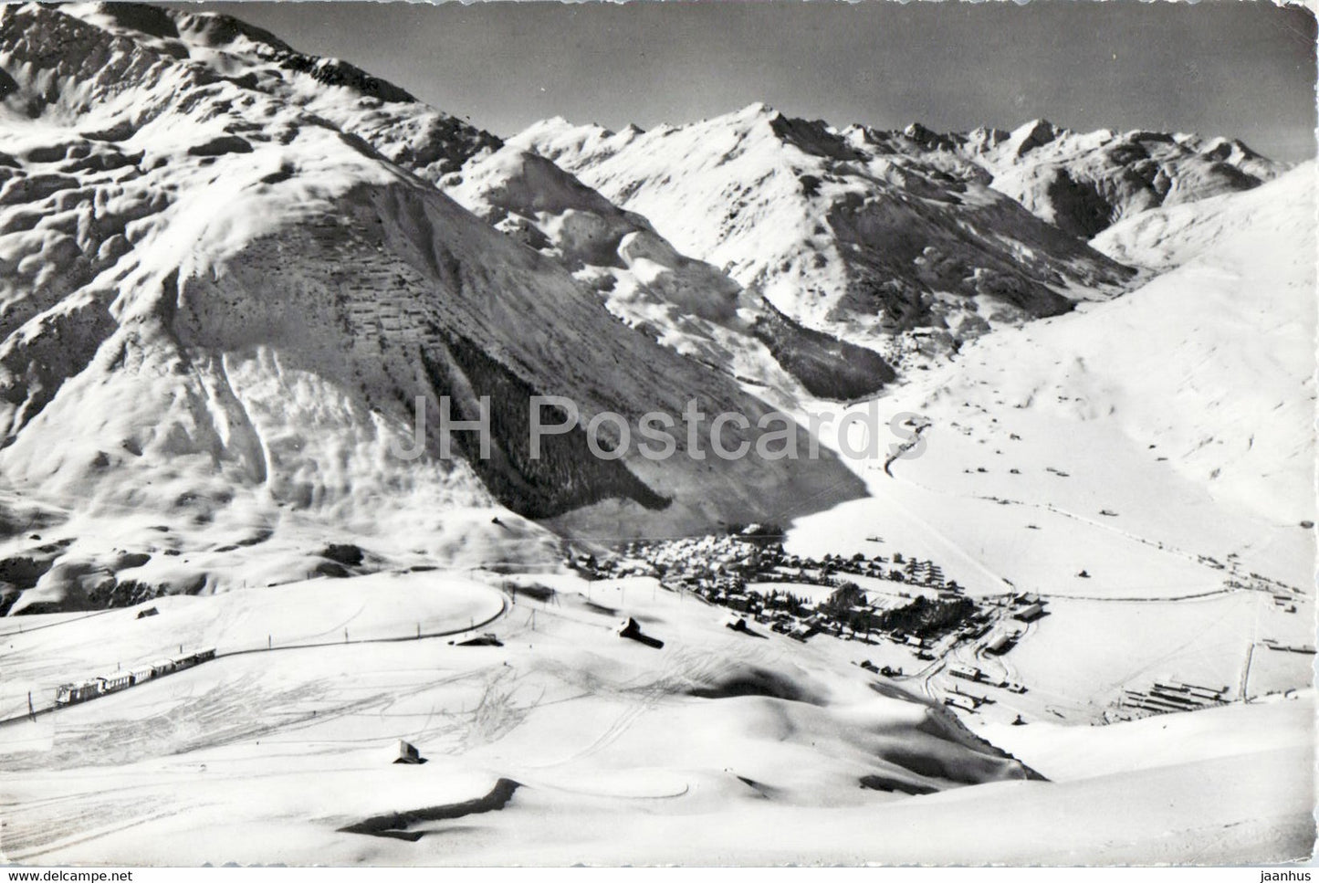 Furka - Oberalpbahn - Andermatt - und Hospental - 4005 - Feldpost - military mail - Switzerland - used - JH Postcards