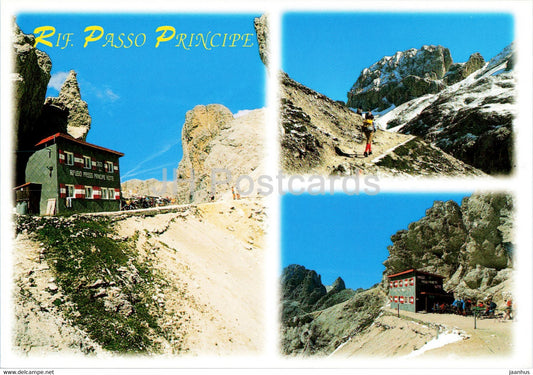 Rif Passo Principe - Gruppo del Catinaccio - Italy - unused - JH Postcards