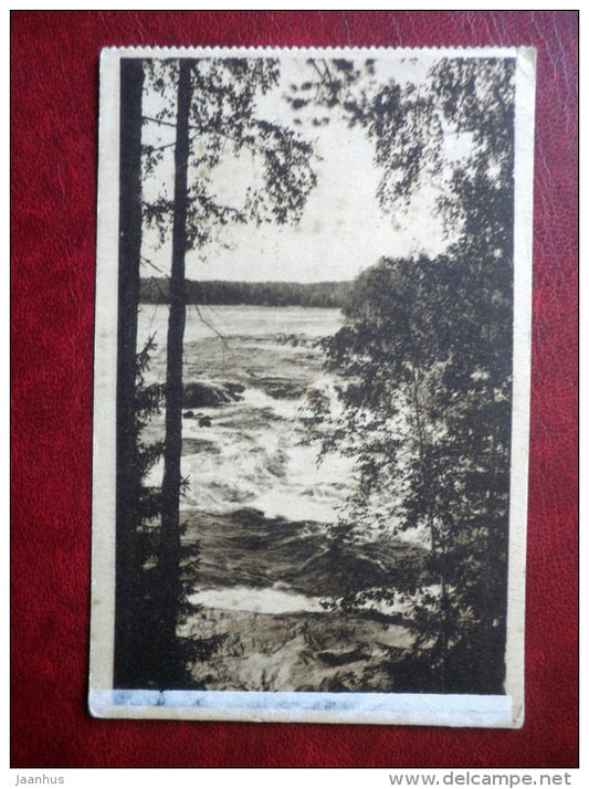 Wallinkoski - circulated in Estonia 1922 - Finland - used - JH Postcards