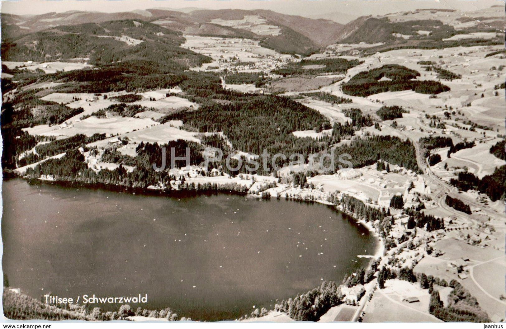 Titisee - Schwarzwald - old postcard - 1957 - Germany - used - JH Postcards