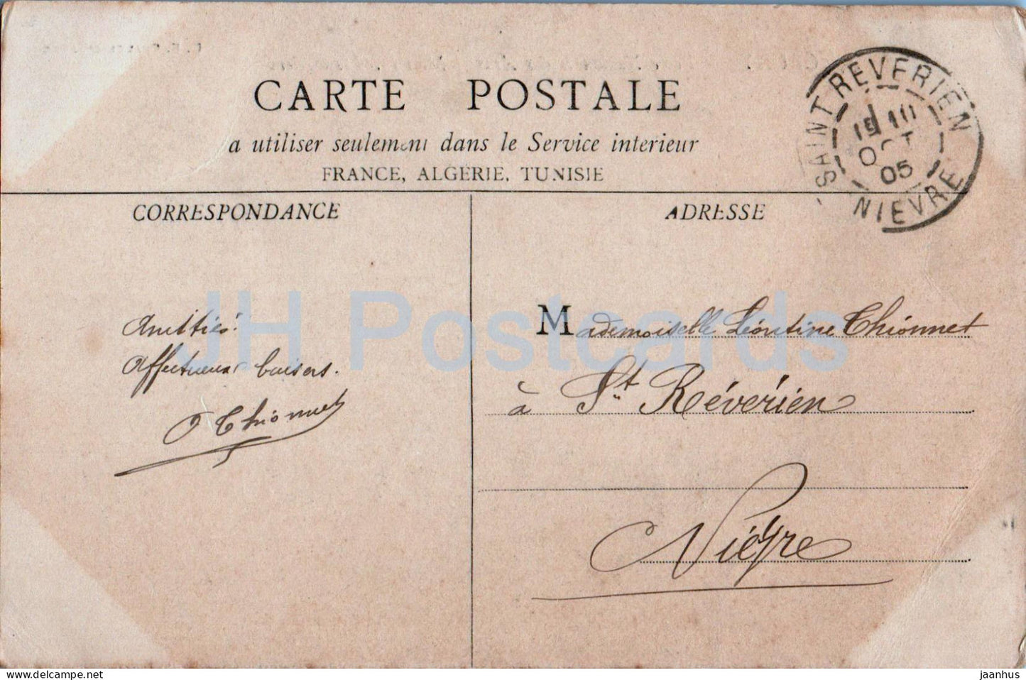 Cluny - Ecole Nationale des Arts et Metiers - Les ateliers - school of arts - 44 - old postcard - 1905 - France - used