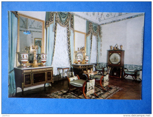 The Palace Museum , The Bedroom - Pavlovsk - 1978 - Russia USSR - unused - JH Postcards