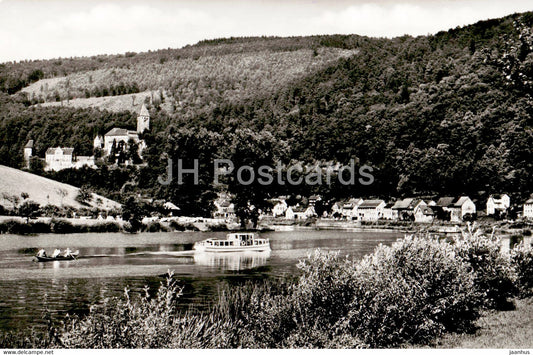 Zwingenberg am Neckar - old postcard - 1959 - Germany - used - JH Postcards