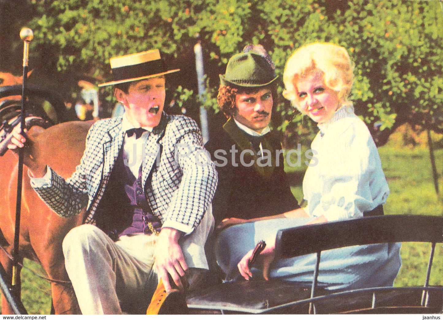 Estonian writer Oskar Luts - movie Suvi (Summer) - 1978 - Estonia USSR - unused - JH Postcards