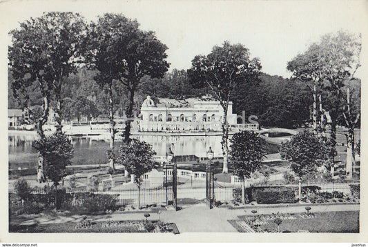 Bagnoles de l'Orne - Le Casino du Lac - vu du Grand Hotel - 102 - old postcard - France - unused - JH Postcards