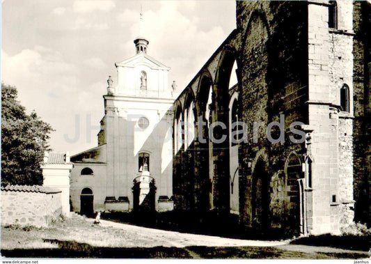 Sazava - kostel - church - Czech Repubic - Czechoslovakia - used - JH Postcards