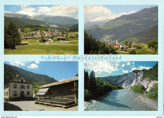 Valendas - Bundneroberland - 2009 - Switzerland - used - JH Postcards