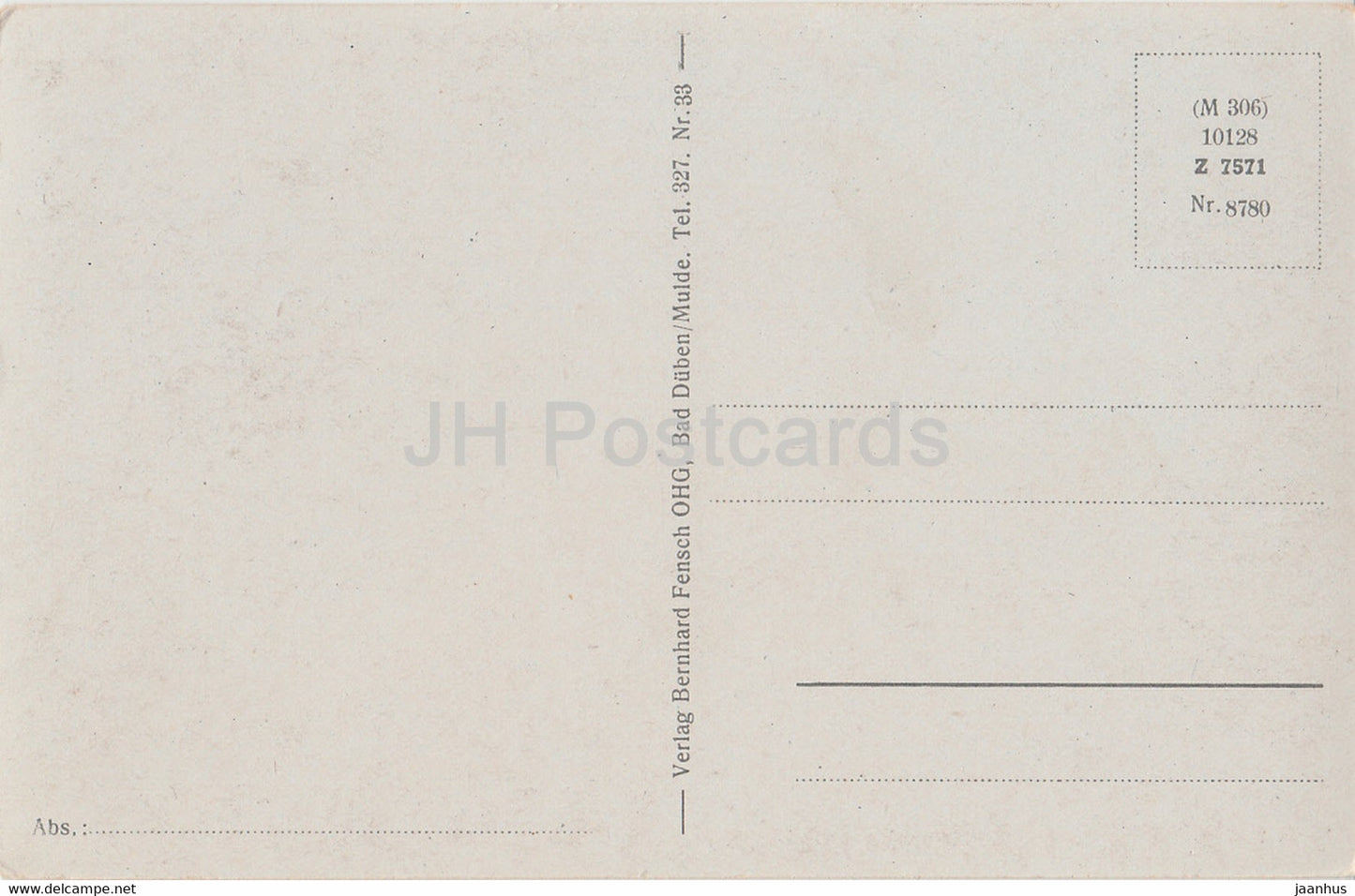 Lutherstadt Wittenberg - Melanchthonhaus - Wohnzimmer - 33 - old postcard - Germany - unused