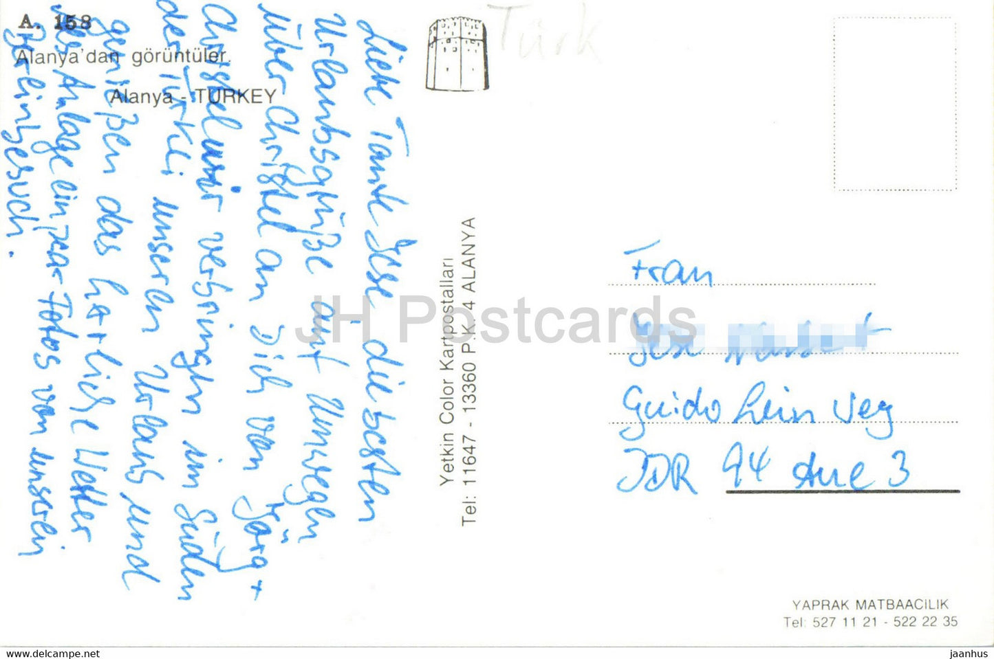 Alanya - beach - multiview - 158 - Yetkin - Turkey - used