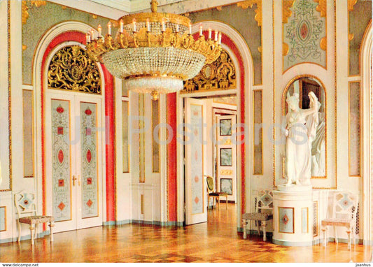 Christiansborg slot - Abildgaardsalen - Abildgaard Hall - palace - castle - 1103 - 1971 - Denmark - used - JH Postcards