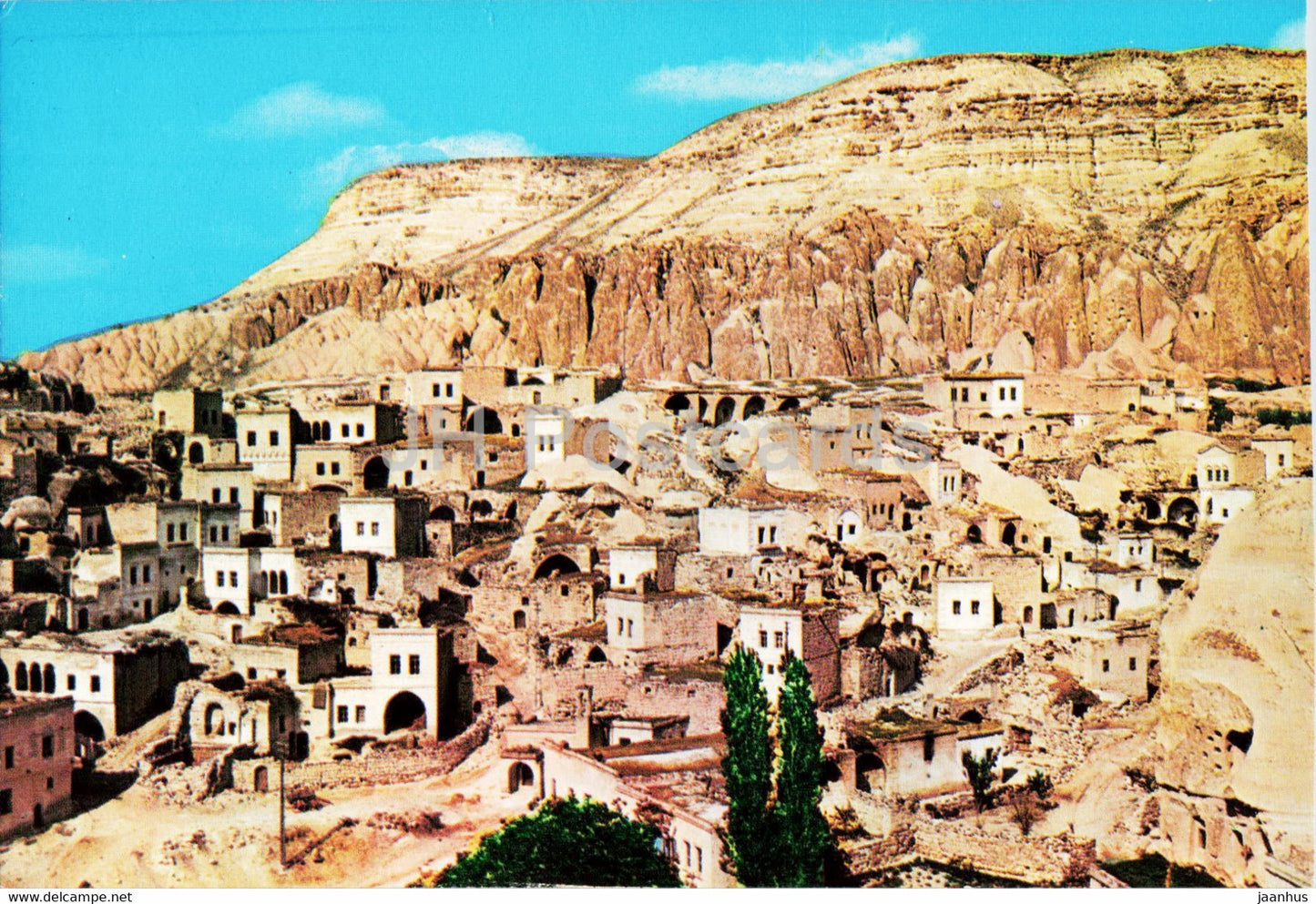 Cavusin - General view - Photo - Turkey - unused - JH Postcards