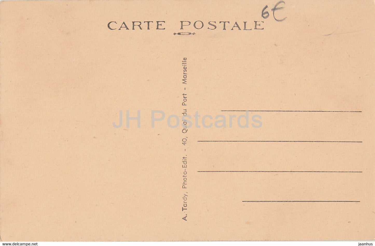 Marseille - Saint Barnabe - Interieur de l'Eglise - church - old postcard - France - unused