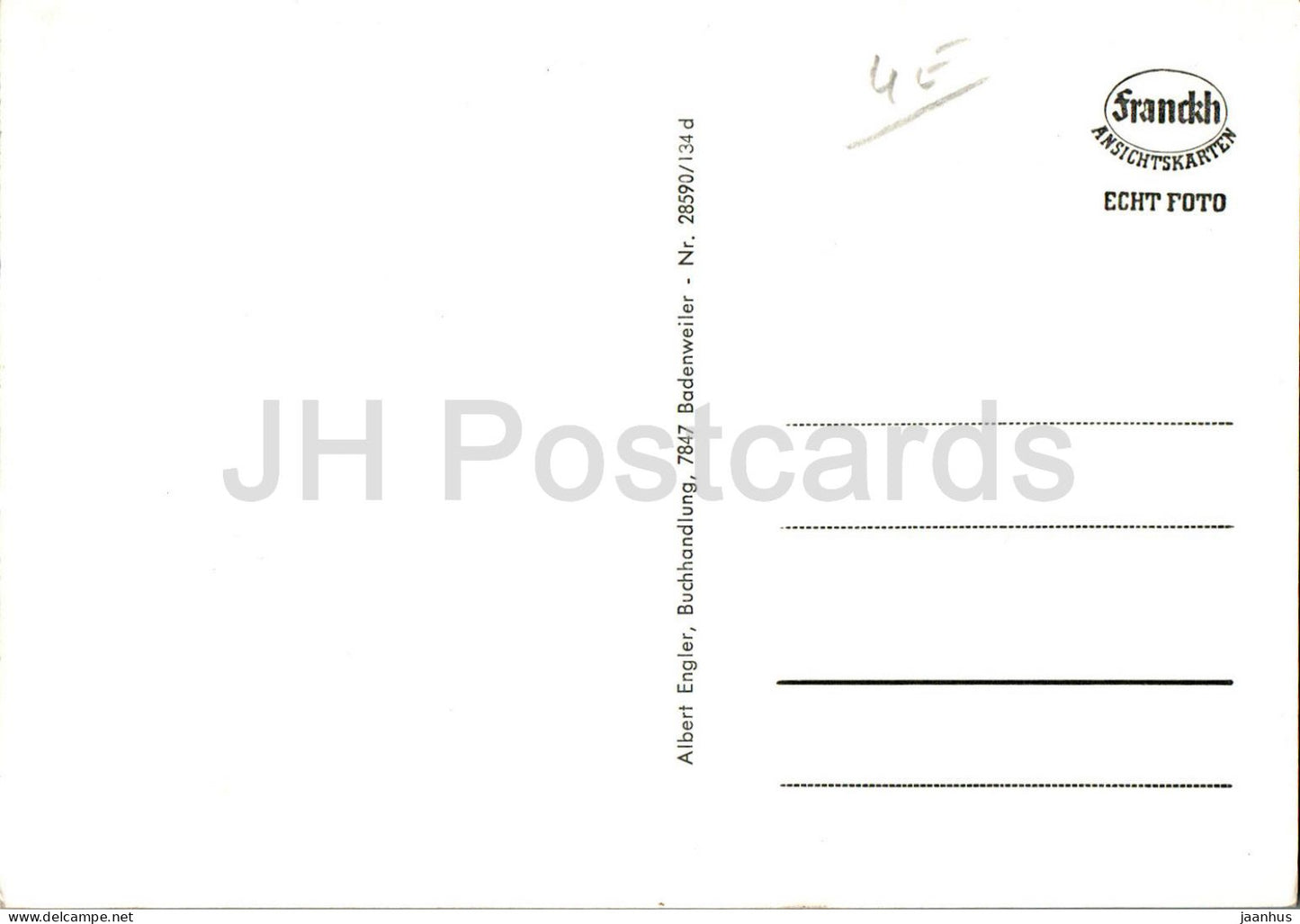 Badenweiler - Kurpark - 28590 - Deutschland - unbenutzt 