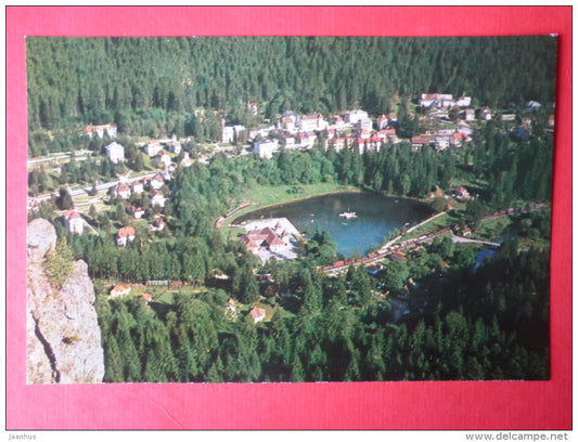 View from the Hawks Rock - Tusnad - 1096 - Romania - unused - JH Postcards