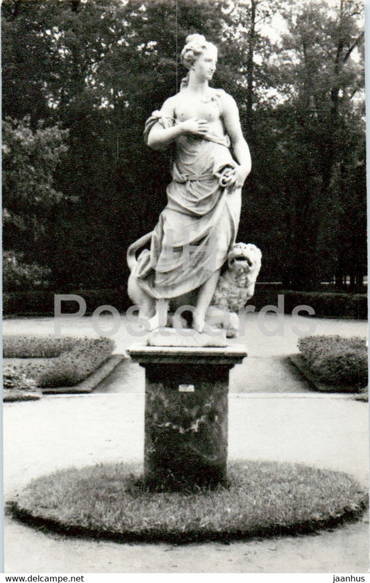 Pavlovsk Park - Peace sculpture - 1984 - Russia USSR - unused - JH Postcards