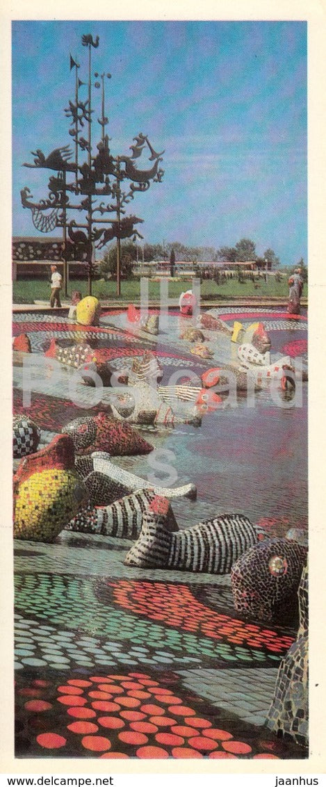 Sochi - Children Pool in Adler - 1978 - Russia USSR - unused - JH Postcards
