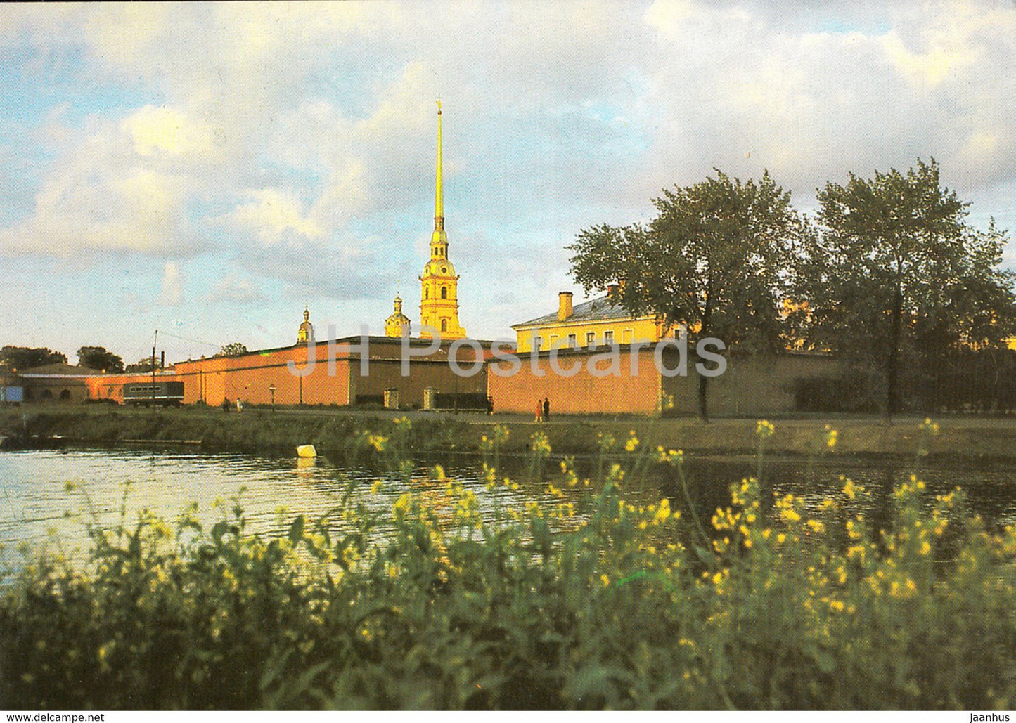 Leningrad - St Petersburg - The Peter and Paul Fortress - 1984 - Russia USSR - unused - JH Postcards