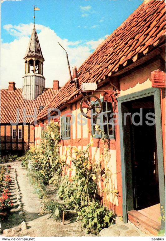 Ebeltoft - Town Hall Garden - 622 - 1979 - Denmark - used - JH Postcards