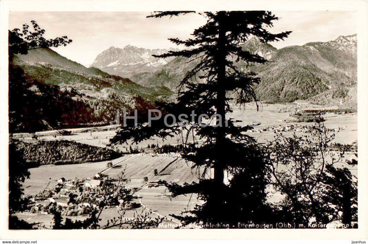 Mettenham Ettenhausen Schleching Kaisergebirge - old postcard - 1952 - Germany - used - JH Postcards