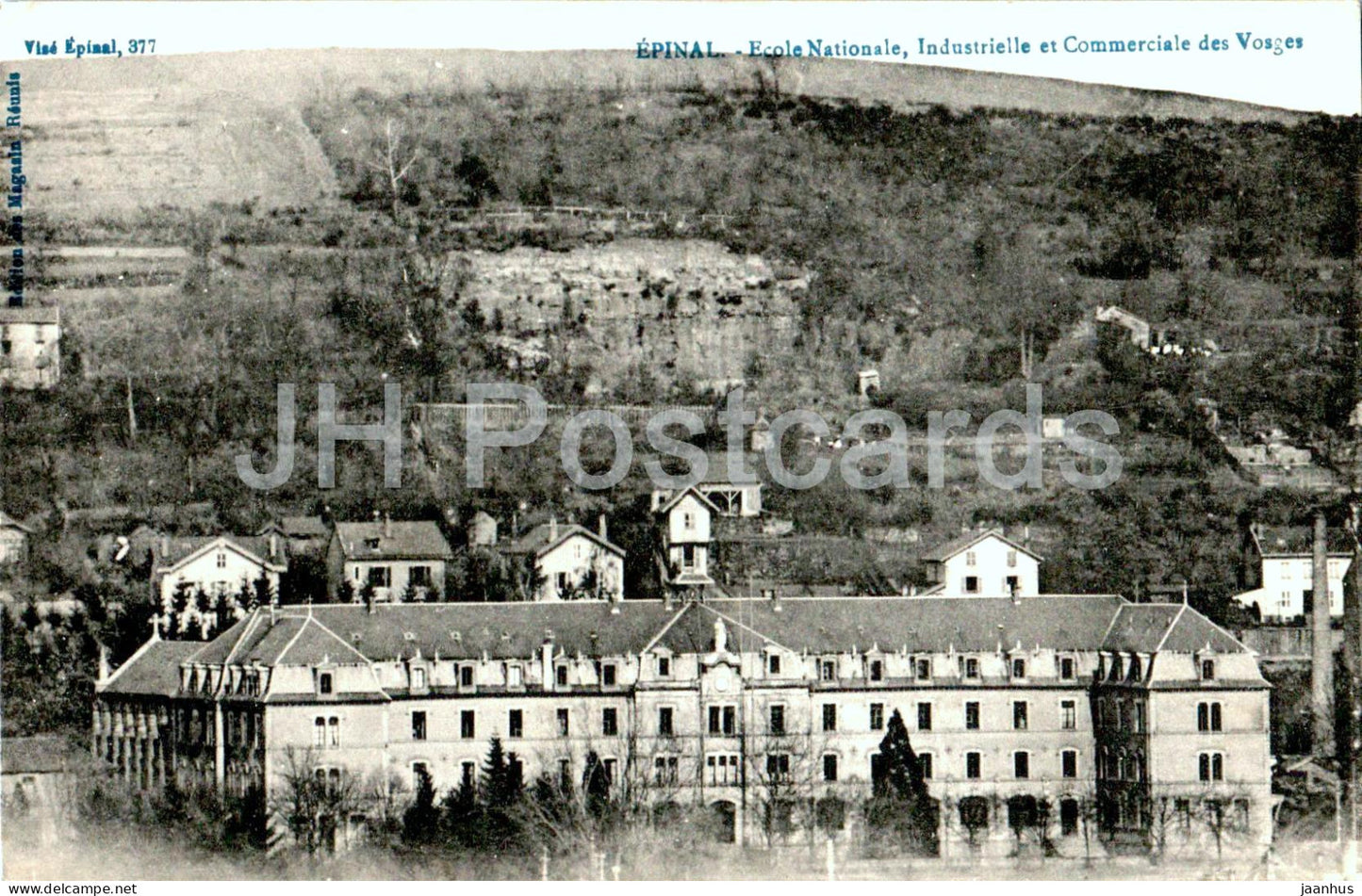 Epinal - Ecole Nationale - Industrielle et Commerciale des Vosges - school - 377 - old postcard - France - unused - JH Postcards