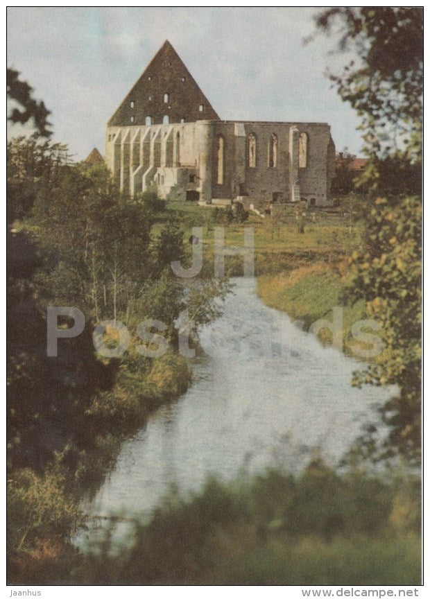 The Ruins of St. Brigitta´s Monastery - Tallinn - 1971 - Estonia USSR - unused - JH Postcards