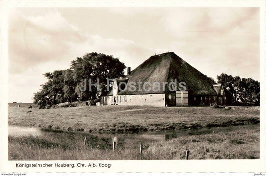 Konigsteinscher Hauberg - Chr Alb Koog - old postcard - 1958 - Germany - used - JH Postcards