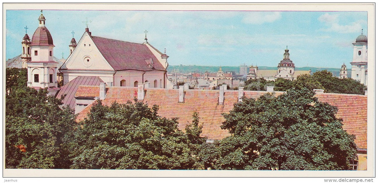 View of Old Vilnius - Vilnius - Lithuania USSR - 1979 - unused - JH Postcards