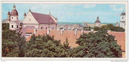 View of Old Vilnius - Vilnius - Lithuania USSR - 1979 - unused - JH Postcards