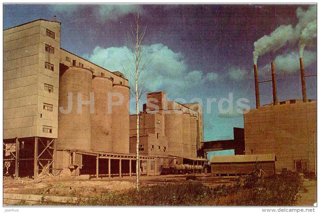 Fosforit plant - industry - Kingissepa district - 1972 - Russia USSR - unused - JH Postcards