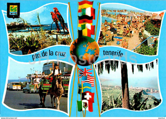 Tenerife - Puerto de la Cruz - Diversos Aspectos - multiview - 335 - Spain - unused - JH Postcards