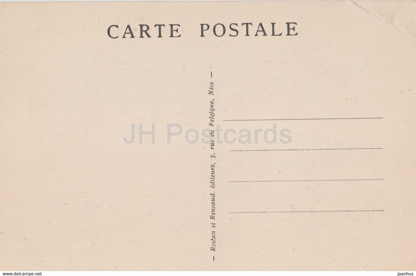 Cannes - Ile Sainte Marguerite - Le Fort et le Semaphore - 2593 - old postcard - France - unused