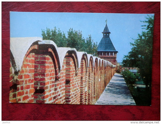 Kremlin - tower of Pyatnitsky gate - Tula - 1978 - Russia USSR - unused - JH Postcards
