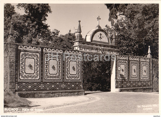 Bucaco - Porta da Rainha - 1964 - Portugal - used - JH Postcards