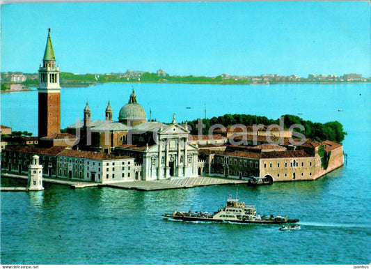 Venezia - Venice - Isola di S Giorgio - Island of St George - 461 - Italy - used - JH Postcards