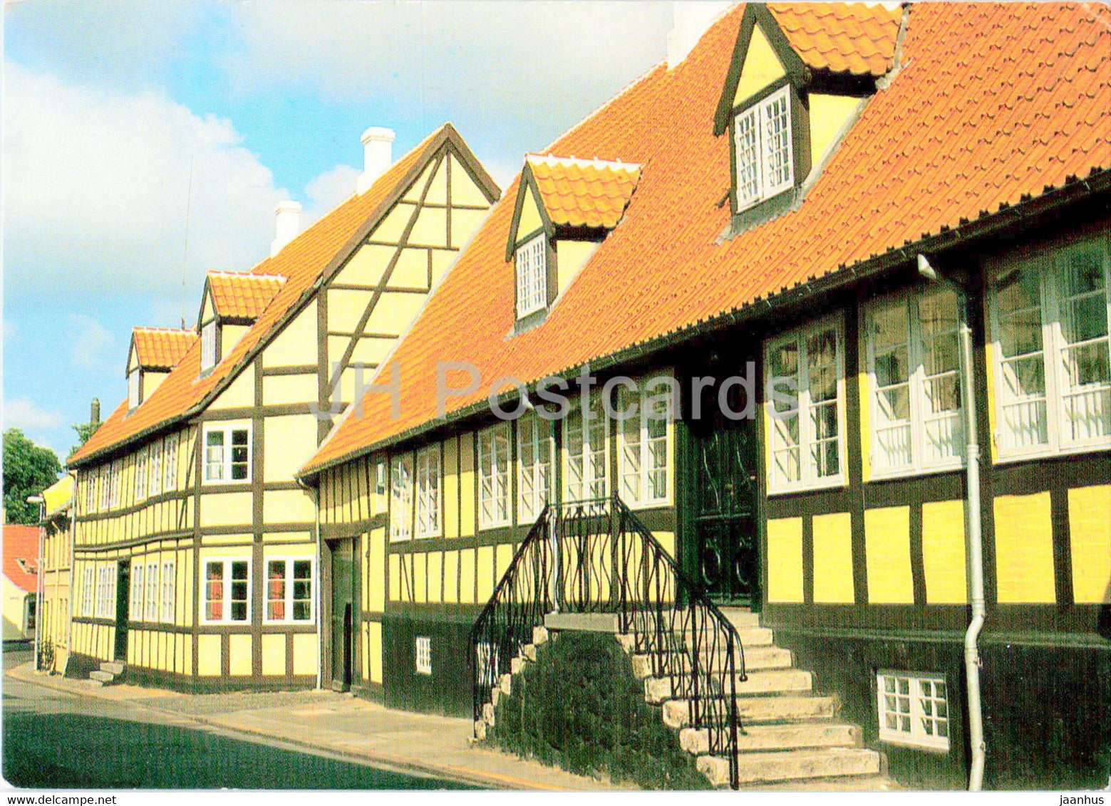 Bondo's Gard - Norregade - Rudkobing - Denmark - used - JH Postcards