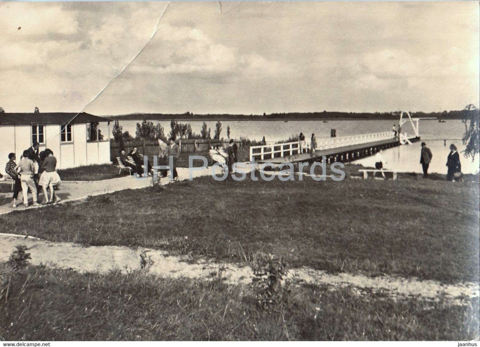 Seehof - Badeanstalt - Germany DDR - used - JH Postcards