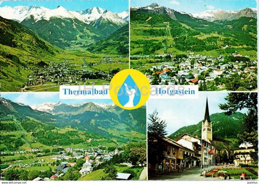 Bad Hofgastein - 870 m - Thermalbad - Austria - unused - JH Postcards