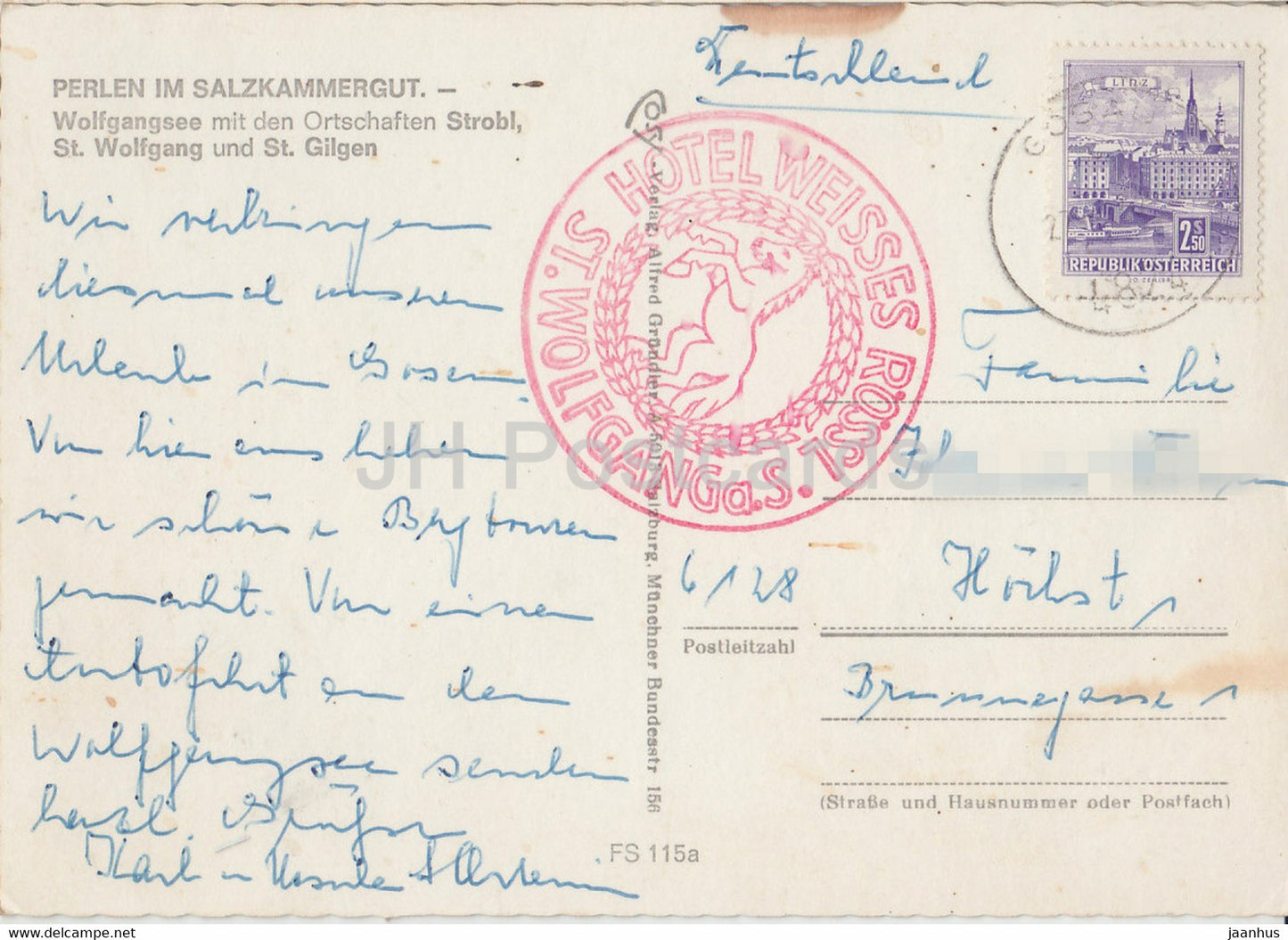 Perlen im Salzkammergut - Wolfgangsee - Strobl - St. Wolfgang - St. Gilgen - Österreich - gebraucht
