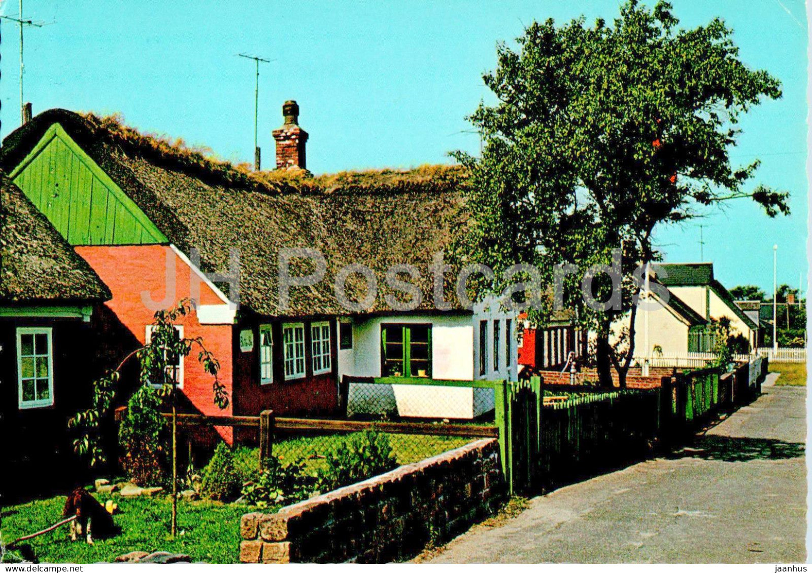 Nordby - Fano - street - 703 - 1976 - Denmark - used - JH Postcards