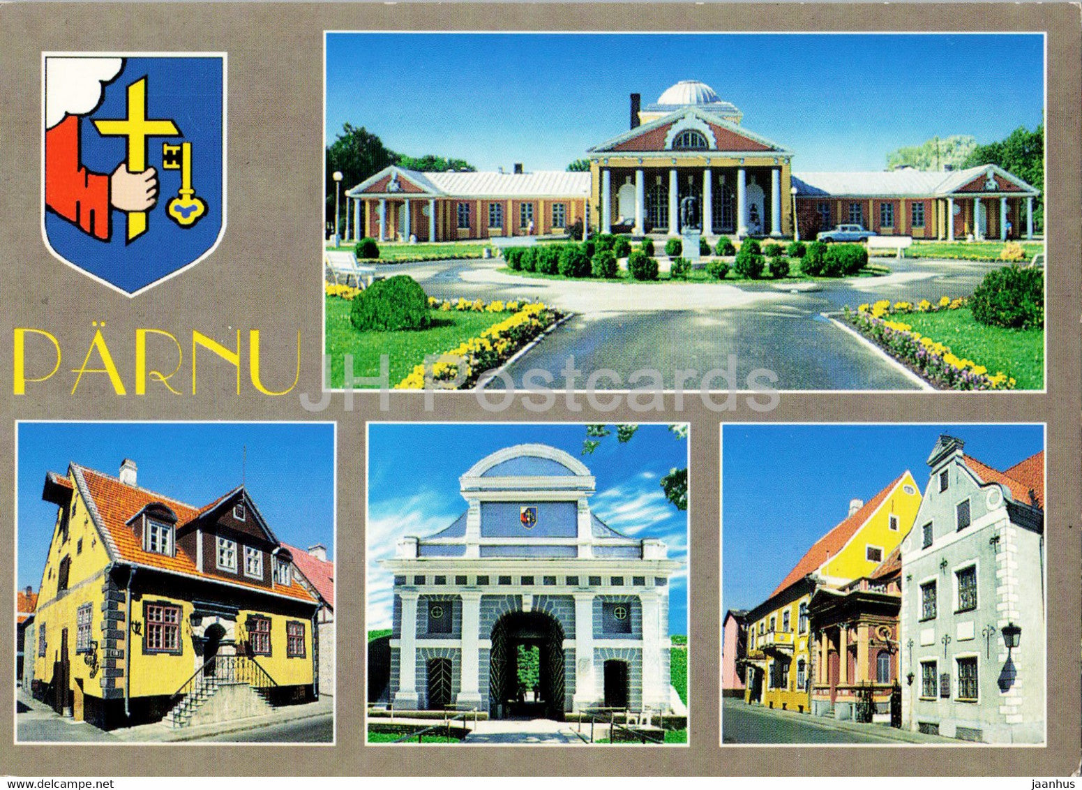 Parnu - Sanatorium - Old Town Views - Estonia - unused - JH Postcards