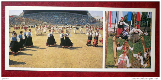 Song Festival on the Singing Ground - Tallinn - 1980 - Estonia USSR - unused - JH Postcards
