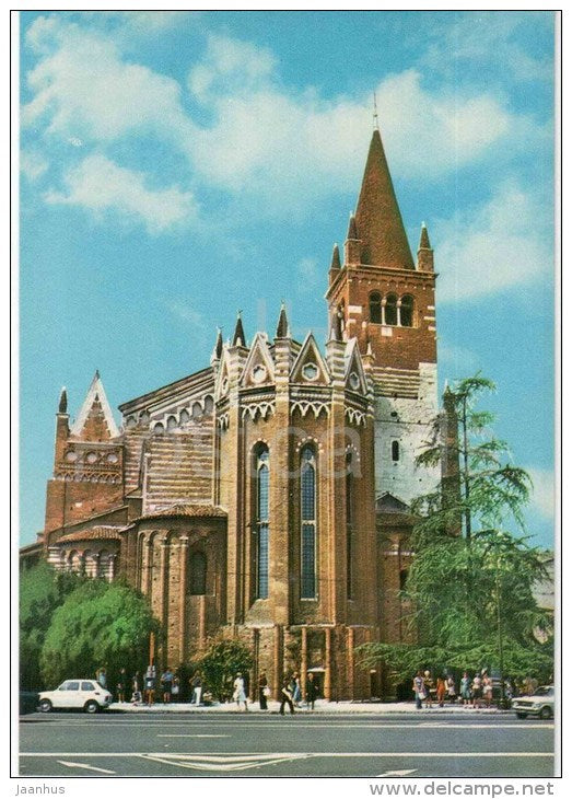 S. Fermo Chiesa - Fermo Church - Verona - Veneto - 36 - Italia - Italy - unused - JH Postcards