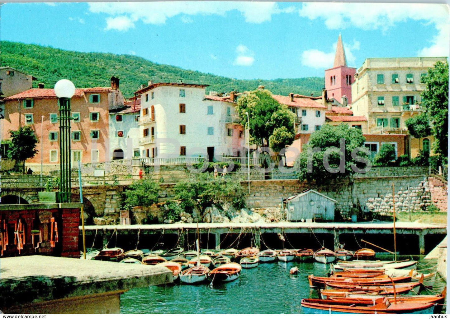 Lovran - boat - 12 - 1972 - Yugoslavia - Croatia - used - JH Postcards
