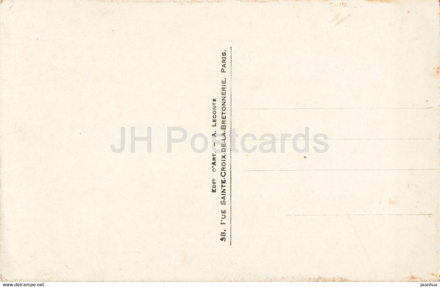 Paris - La Place de la Concorde - Vue de Nuit - 256 - carte postale ancienne - France - inutilisée