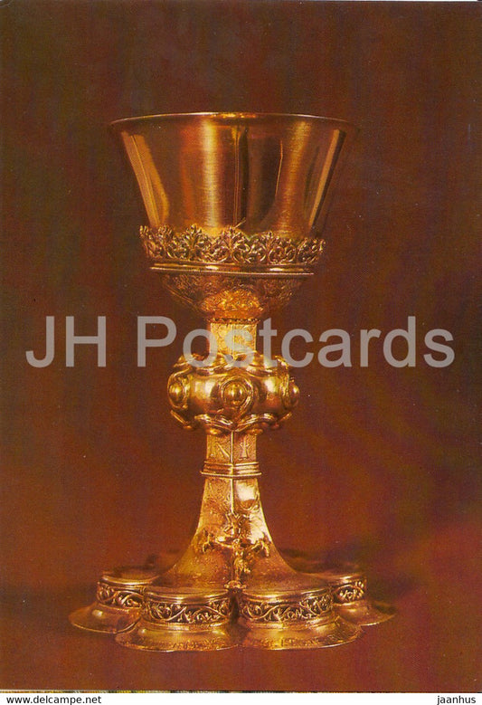 Barockkelch - chalice - Domschatzkammer St Petri in Bautzen - 1987 - DDR Germany - unused - JH Postcards